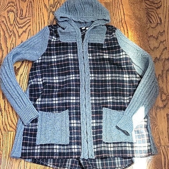 Anthro wool hooded cardigan - Picture 7 of 7